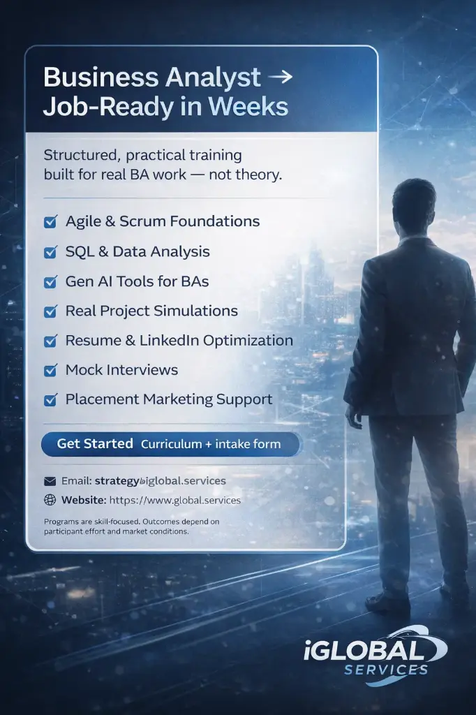 AI Generalist | Business Analyst |  Scrum, Agile, Jira & Confluence | Program